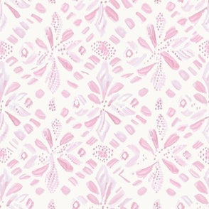 Watercolor Quilt Baby Pink