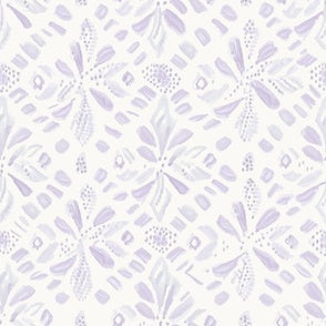 Watercolor Quilt Lilac