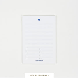 Notepad • Sticky • A Plan for Health
