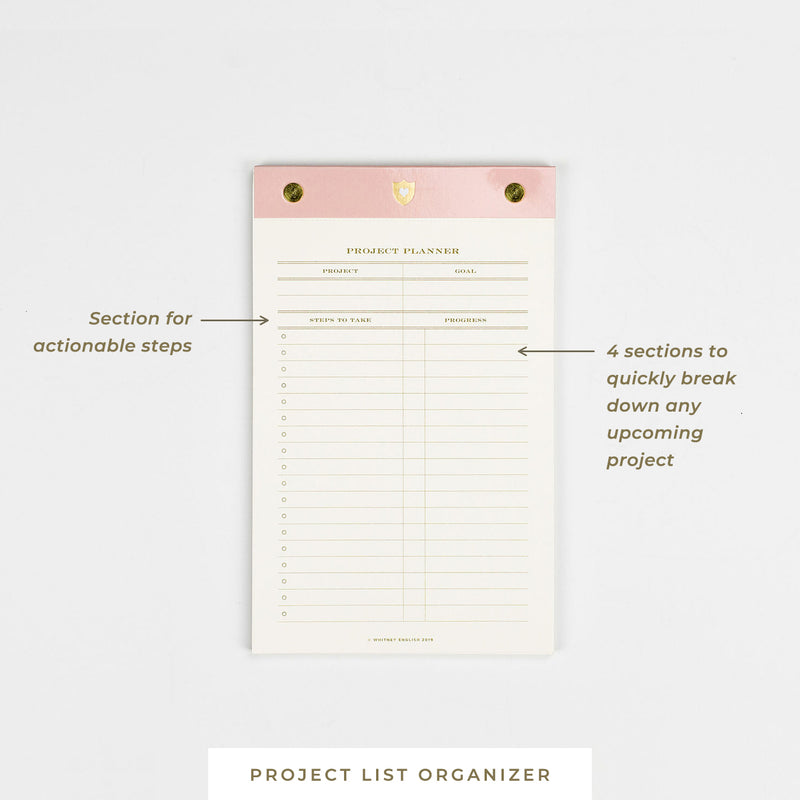 Bloc de notas • Organizador de lista de proyectos 